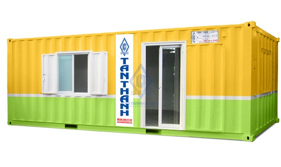 Container văn phòng 40ft đầy đủ, có toilet